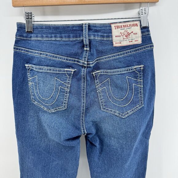 True Religion Jeans Women 26 Jennie Curve Mid Rise Super Skinny World Tour Pants - Picture 6 of 12